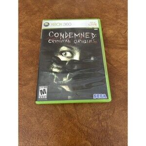 Condemned Criminal Origins xbox 360 SEGA Microsoft